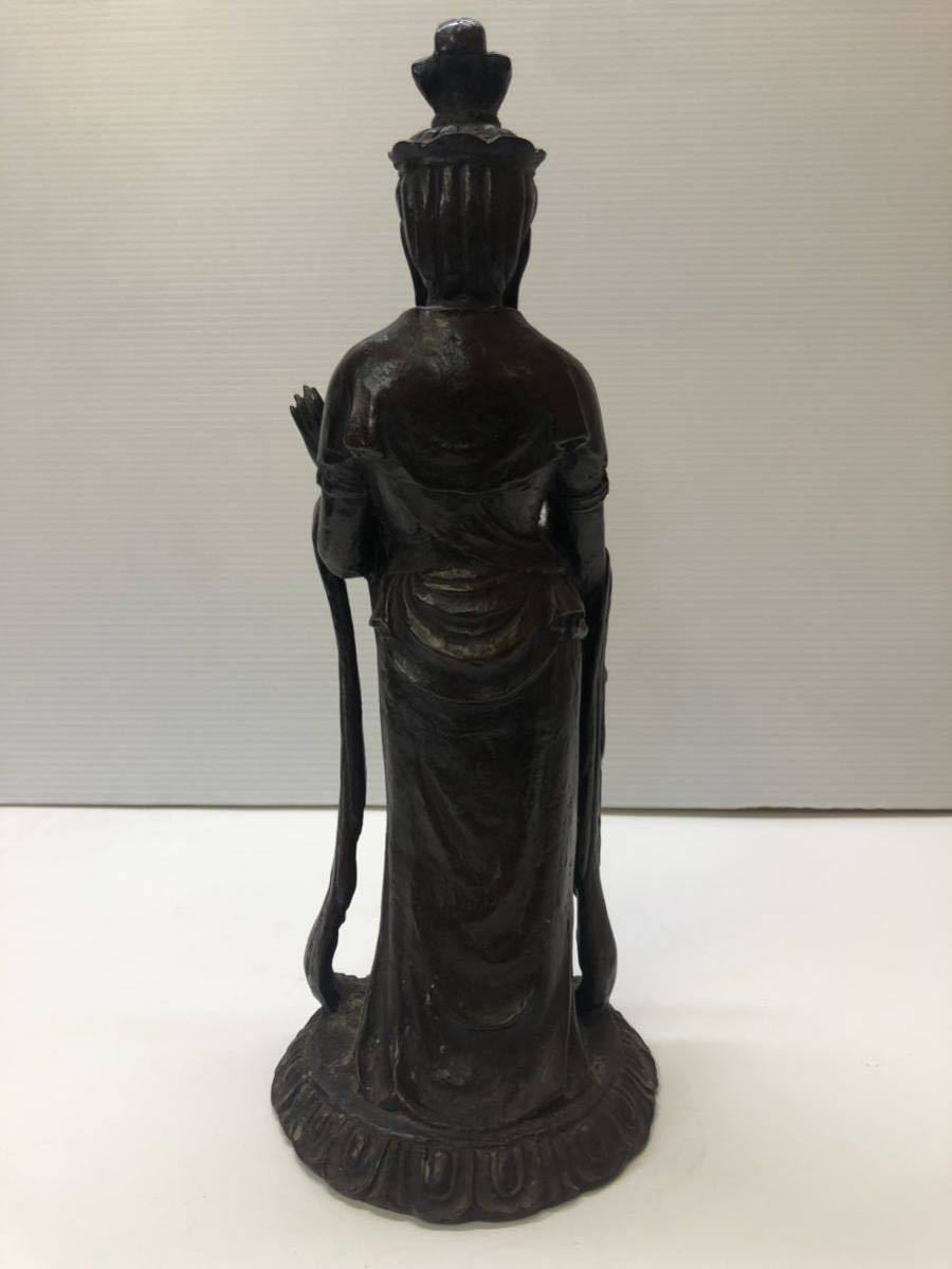 仏教美術 観音菩薩 仏具 友沢正彦 1000体限定 ブロンズ像 和み