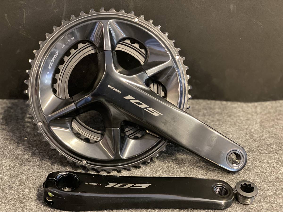 美品Shimano シマノ 105 FC R7100 SHIMANO シマノ FC-R7100 12S 170mm 