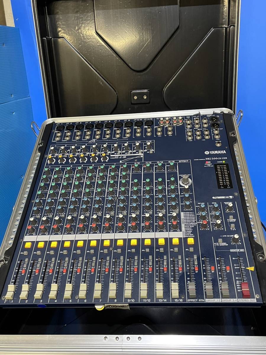 YAMAHA MG166CX 16chアナログミキサー(中古) さむ