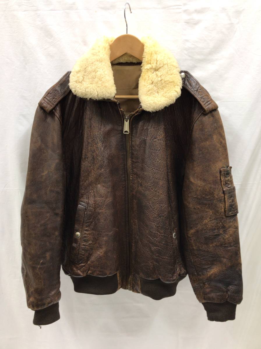 正規品 CHARLES CHEVIGNON チャールズジェビニオン フライトジャケット レザー ビンテージ ブラウン メンズ Mサイズ 23011203(Mサイズ)｜売買されたオークション情報、yahooの商品情報をアーカイブ公開 - オ Mサイズ