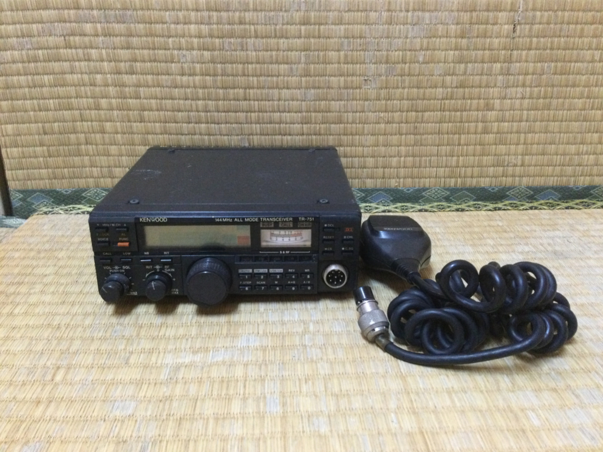 KENWOOD TR-751D 144MHz ケンウッド TR-751 TRIO 25W Amateur 10W 