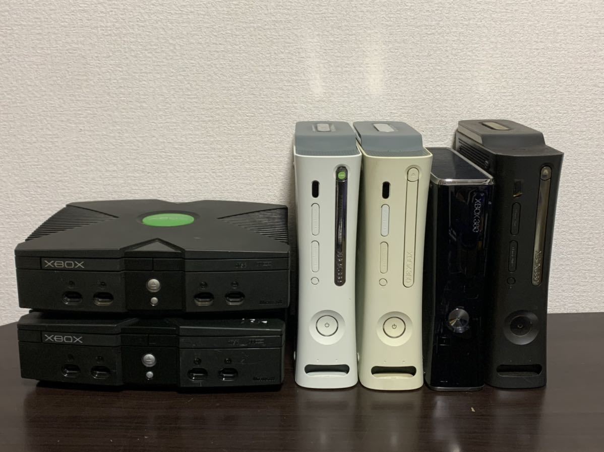 XBOX xbox360 6台 まとめ 動作未確認 ジャンク Microsoft