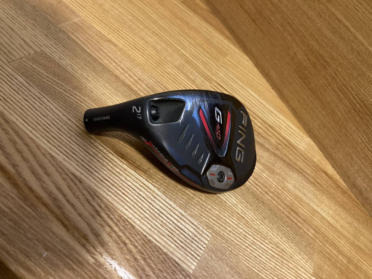 定番人気，正規品 PING G410 ハイブリッド ユーティリティ ＵＴ レフティ 2番17度 左用 ヘッドのみ(ユーティリティ)｜売買されたオークション情報、yahooの商品情報をアーカイブ公開 - オークファン 男性左きき用