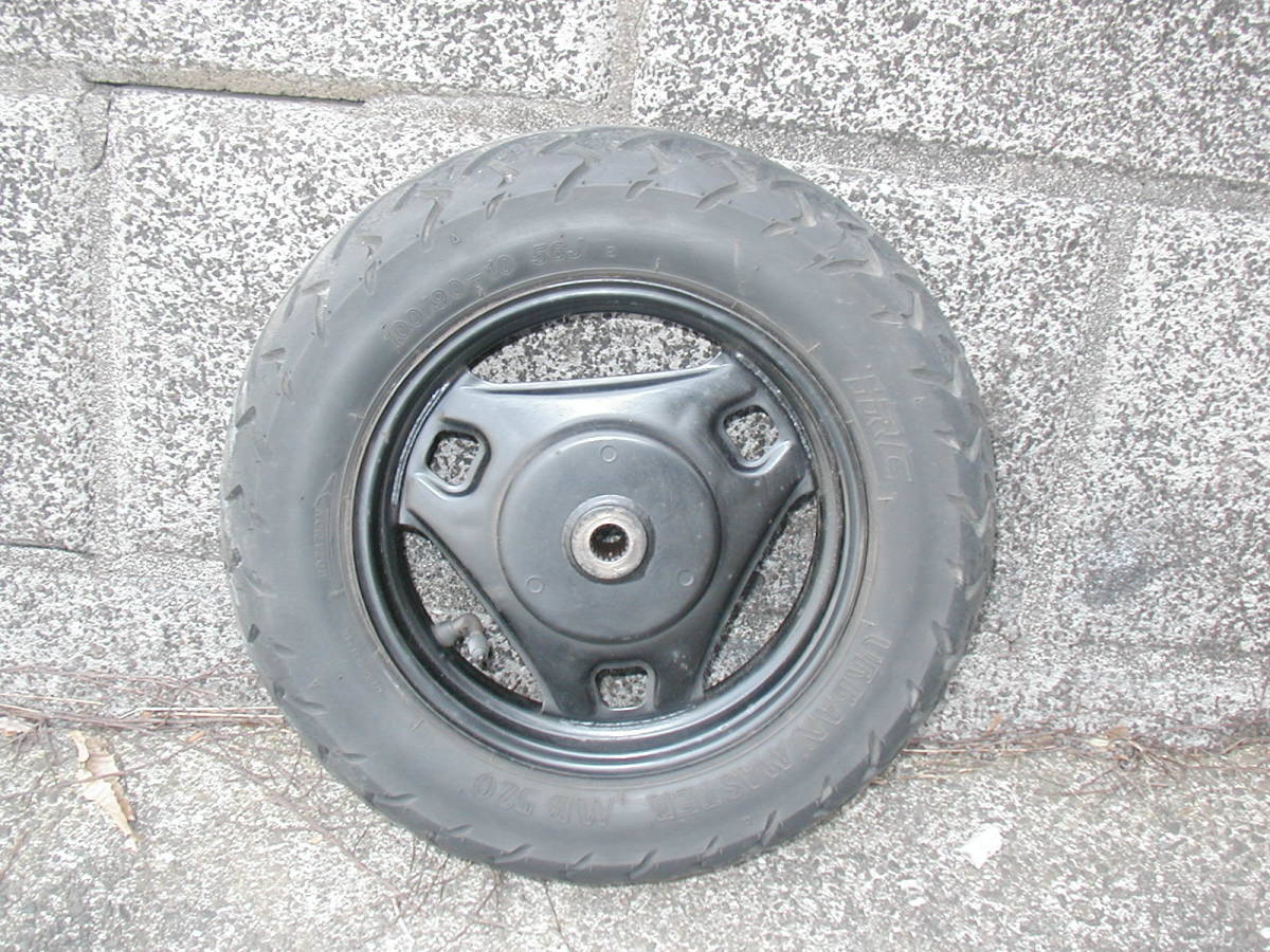 アドレスV125G　CF4EA　純正　リアホイール　タイヤ　７分程度残り　CF46A　V125