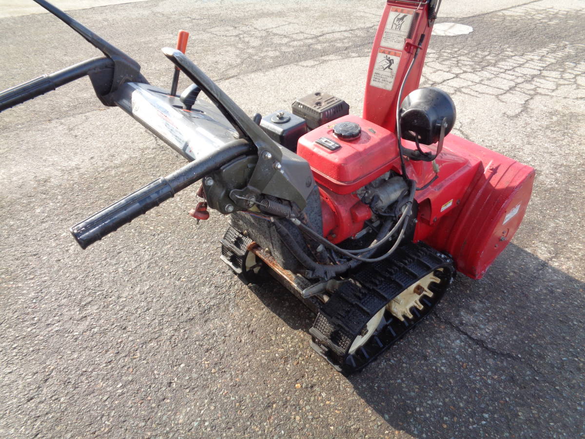 動作品 HONDA ホンダ スノーラ 6馬力 除雪機 HS660 電動シューター