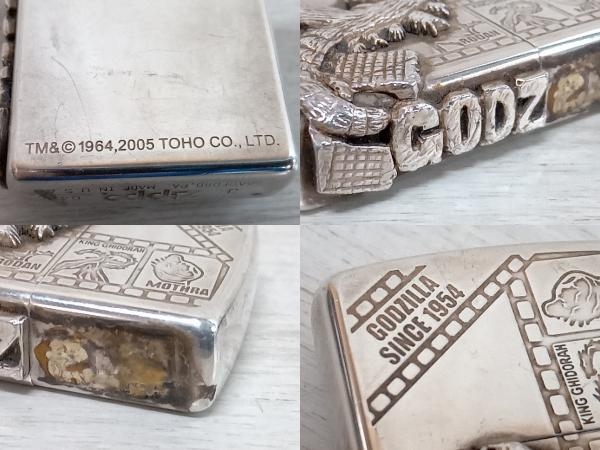 ZIPPO ジッポ ライター 2004年 GODZILLA ゴジラ BRADFORD.PA 喫煙 