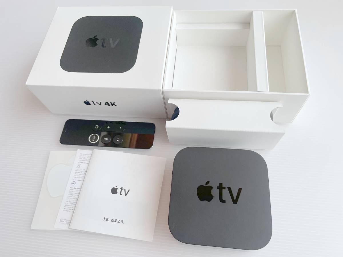送料込□Apple TV 4K 32GB HDR アップル MQD22J/A A1842□AB-06 | OSIR