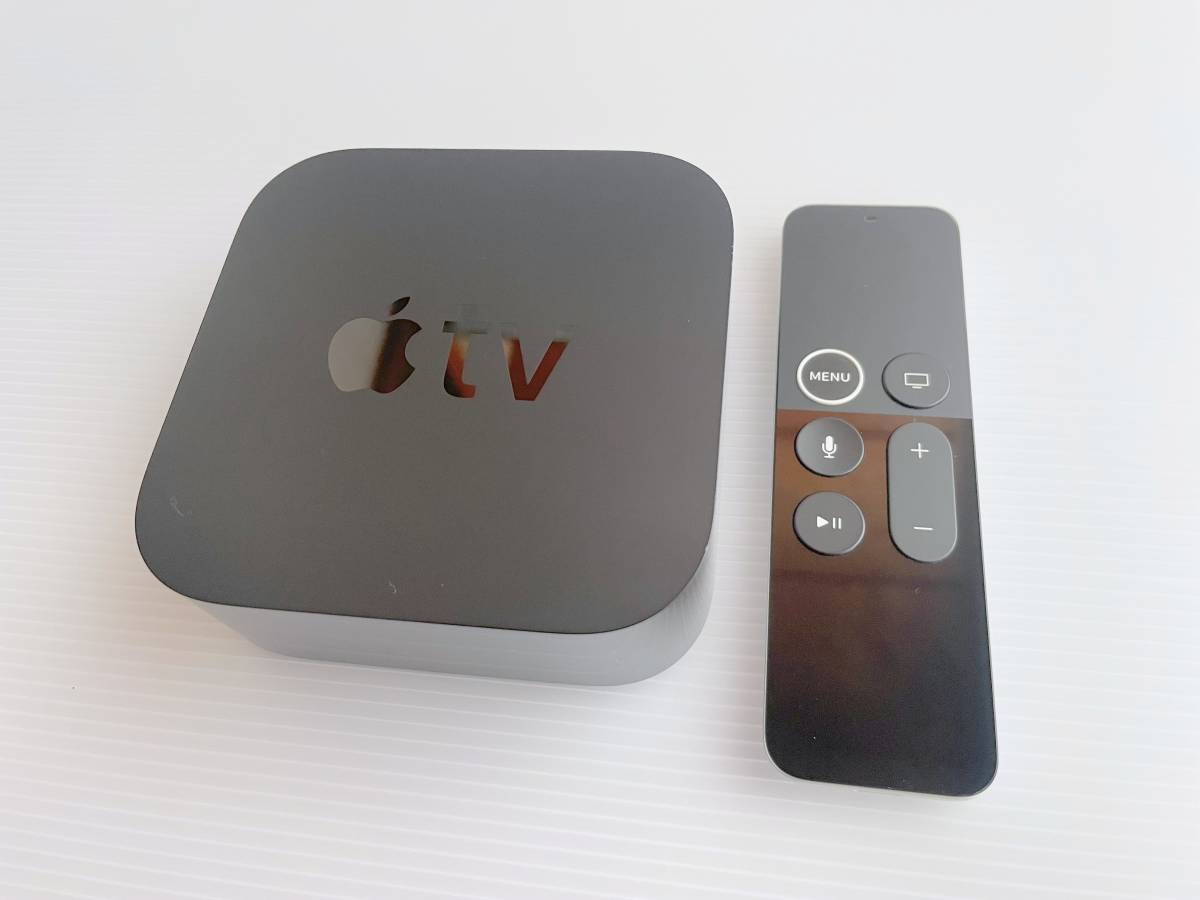 送料込□Apple TV 4K 32GB HDR アップル MQD22J/A A1842□AB-06