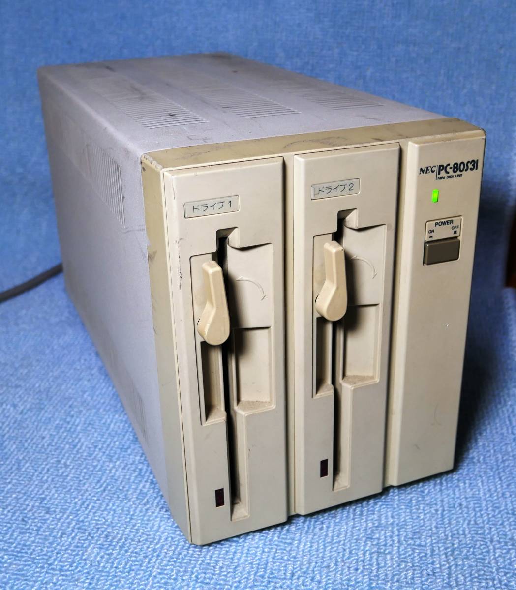 【ジャンク】５インチフロッピードライブ　PC-80S31
