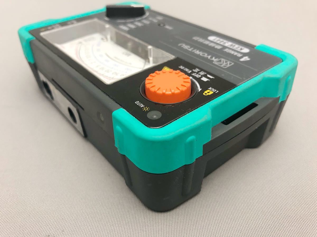 共立電気計器 (KYORITSU) キューメグ 4レンジ絶縁抵抗計 (125V/250V