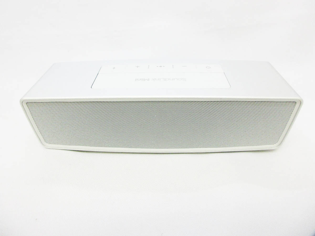 KM-1890●ワイヤレススピーカー●BOSE●SOUNDLINK MINI II Special Edition●ラックスシルバー●Bluetooth●ボーズ●サウンドリンク2● SoundLink Bose Bluetooth ポータブル ワイヤレス ウォーム