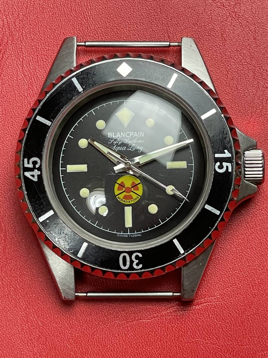 送料無料 BLANCPAIN Fifty Fathoms Aqua Lung ヴィンテージ リダン 