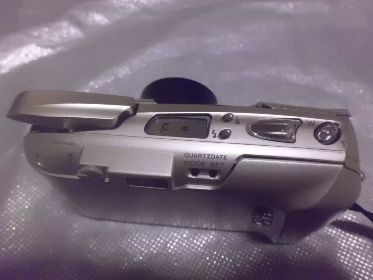 C6679OLYMPUS mju μ II ZOOM フイルムカメラ 中古OLYMPUS オリンパス