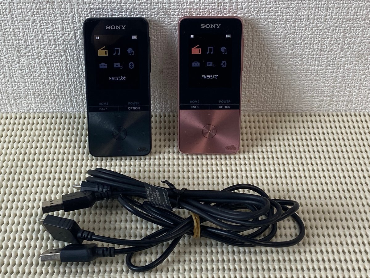 ♪宇都宮店【現状品】SONY ソニー DIGITAL MUSIC PLAYER ウォークマン NW-S315 2台セット