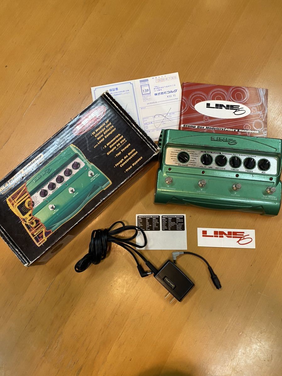  LINE6 Delay ディレイ 旧型(ディレイ)｜売買されたオークション情報、yahooの商品情報をアーカイブ公開 - オークファン エフェクター