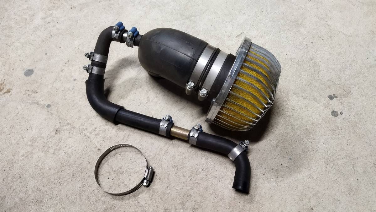 TRUST AIRINX 社外エアクリーナ エアフィルター 日産マーチ K11用パイピング付き