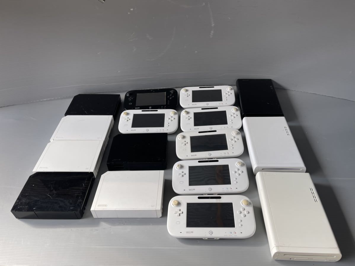 【16台セット】任天堂Wii ゲームパッド WiiU 【RVL-001JPN6台】【WUP-010JPN 7台】【WUP-001(01)2台】【WUP-101(01)1台】
