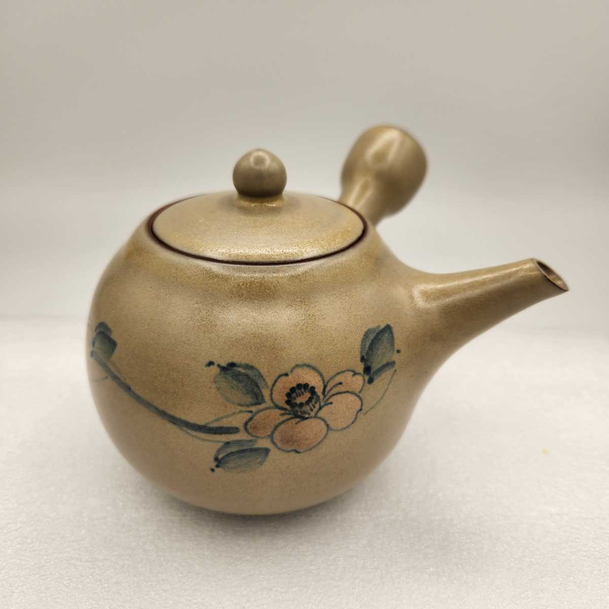 佐渡 無名異焼き 茶器セット湯呑み茶碗 5客 急須 1個 3代目伊藤