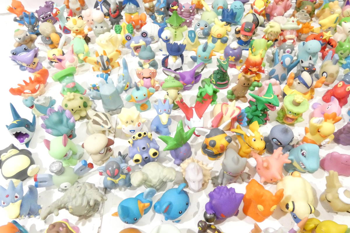 3559T/ポケモンキッズ ポケモン 指人形 大量まとめて250体以上セット