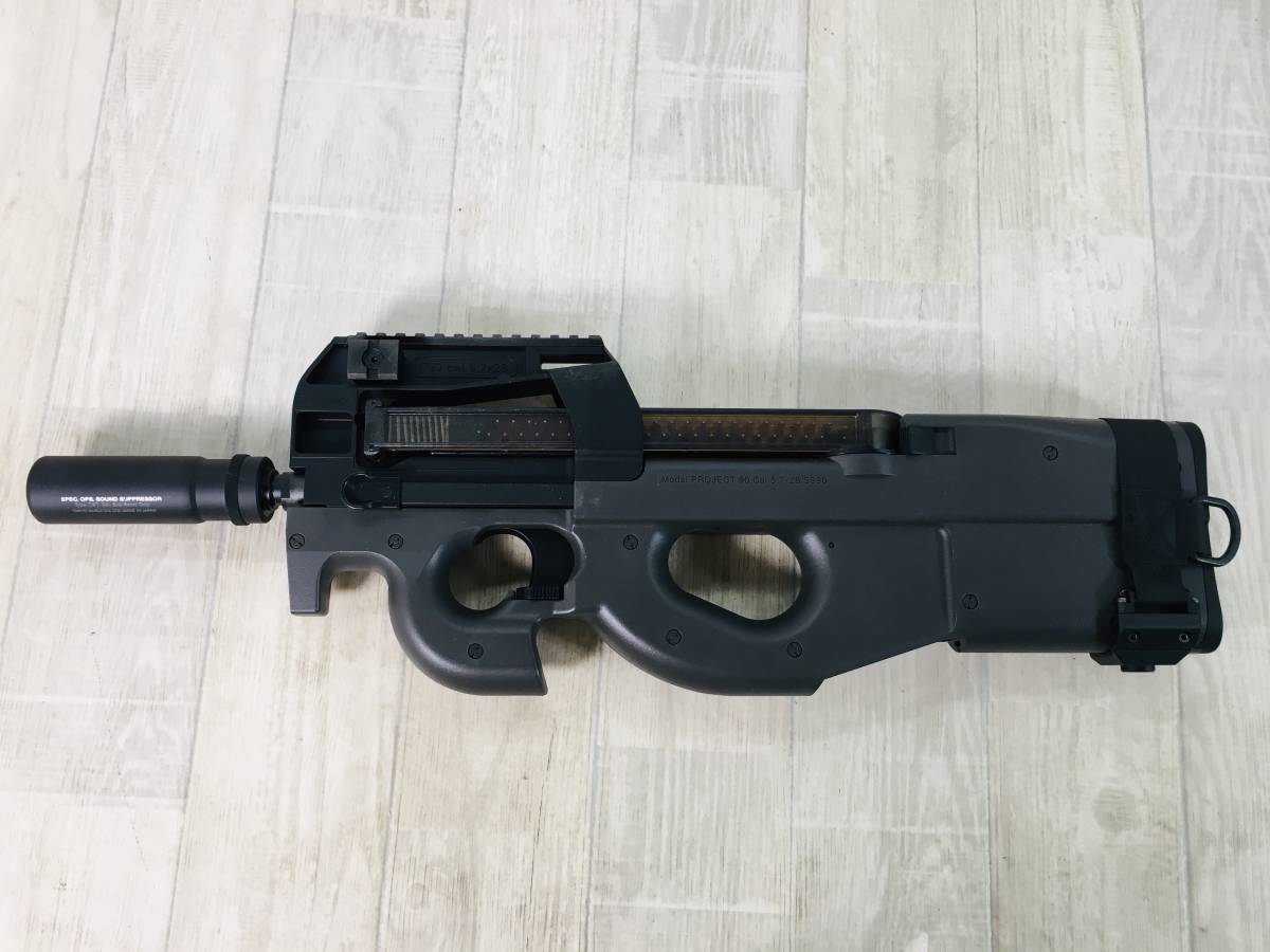 ☆東京マルイ P-90TR 電動ガン マルイ P-90 TR SILENCER プロサイト付