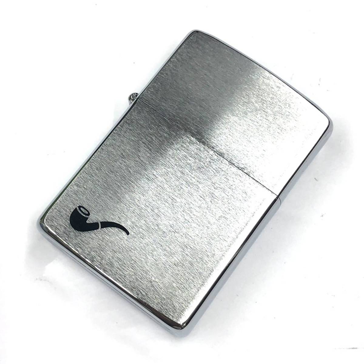 21 ZIPPO 1981年 パイプロゴ イラスト ジッポ オイルライター 旧ロゴ