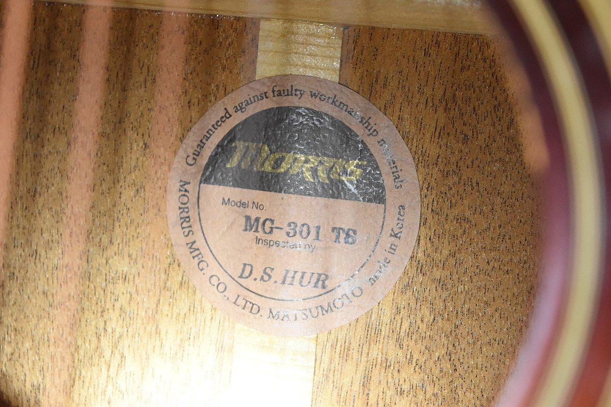 Morris/モーリス アコースティックギター MF-301 TSの入札履歴 - 入札 