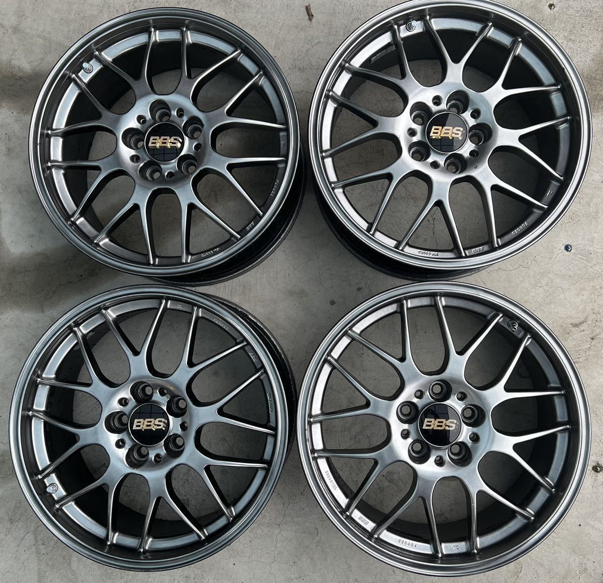 BBS RG-R RG749H ダイヤモンドブラック(DB) 18×7.5J+50 PCD 114.3 5穴 4本