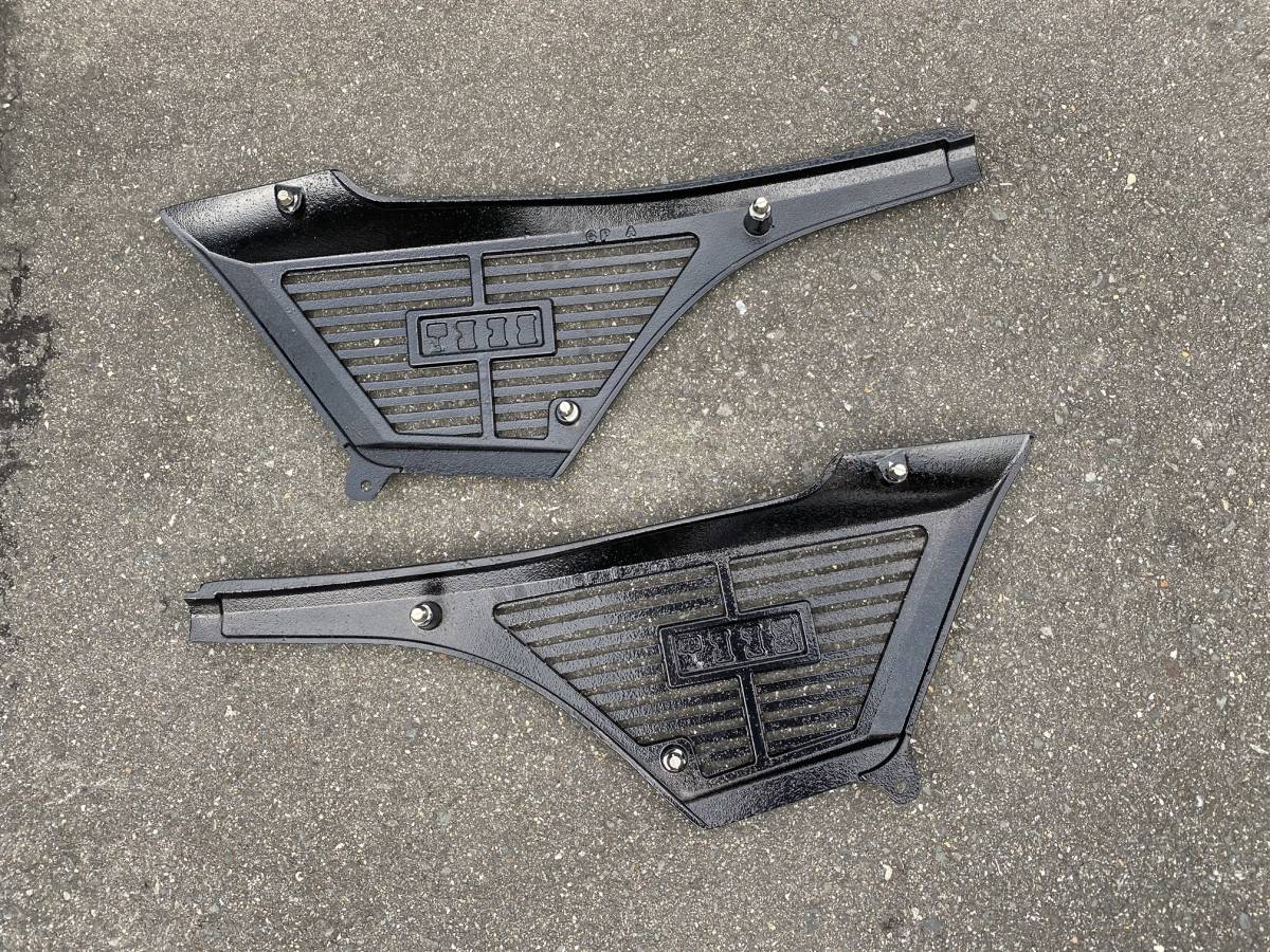 メッシュフェンダー ロゴ有 黒⁄BEET アルフィン フロント