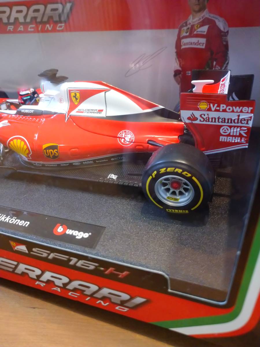 1/18 Burago ブラーゴ FERRARI SF16-H KIMI RAIKKONEN #7 2016