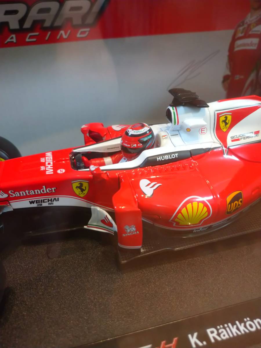 1/18 Burago ブラーゴ FERRARI SF16-H KIMI RAIKKONEN #7 2016