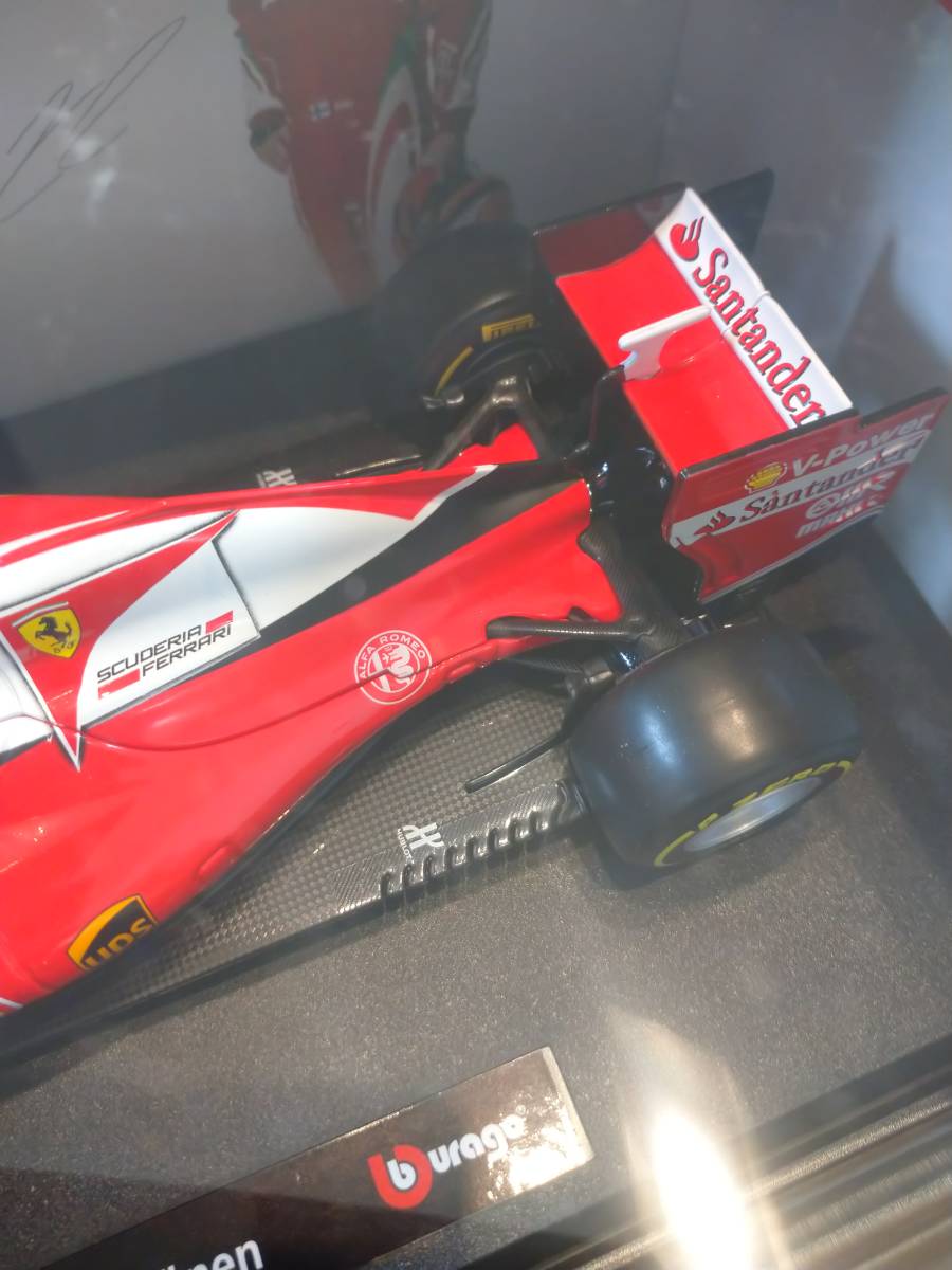 1/18 Burago ブラーゴ FERRARI SF16-H KIMI RAIKKONEN #7 2016