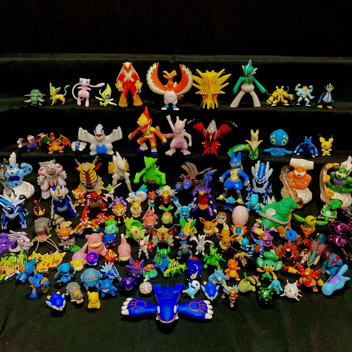 ポケモン ソフビ まとめ売り 当時物・大量ポケモン 中古120体以上