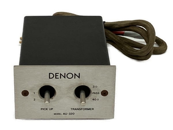 DENON AU-320 MC昇圧トランス 音響機器 デノン ジャンク C7209078