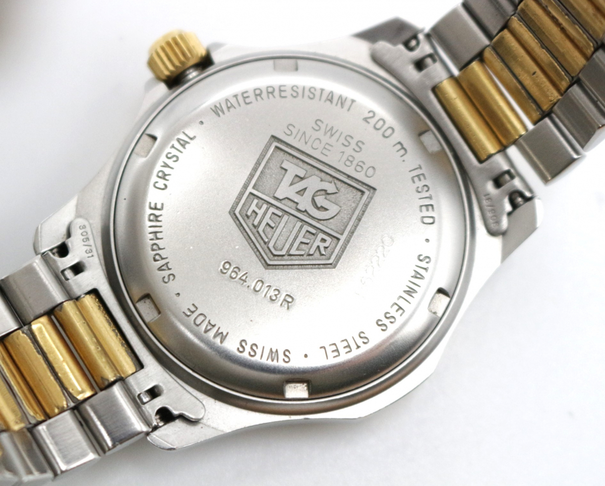 行董】TAG HEUER タグホイヤー professional 200 METERS 964.013R 