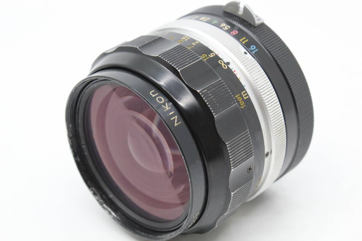 A-2 60 /Nikon NIKKOR 50mm 1:1.4 カメラレンズ Fマウント マニュアル