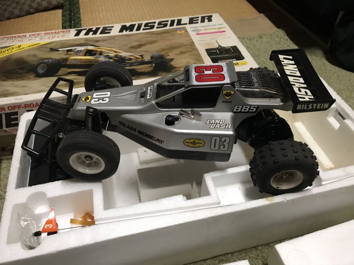 ヨネザワ R/C ハイパワーオフローダー ザ・ミサイラー 1/10 中古