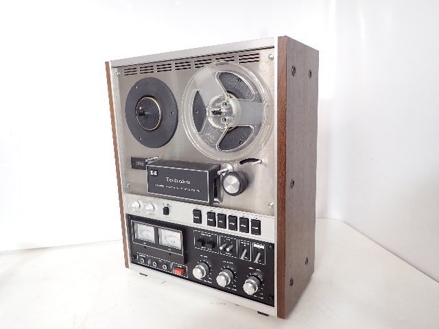 【録再可/難あり】Technics テクニクス オープンリールデッキ RS-715U 元箱付き ★ 68D58-39