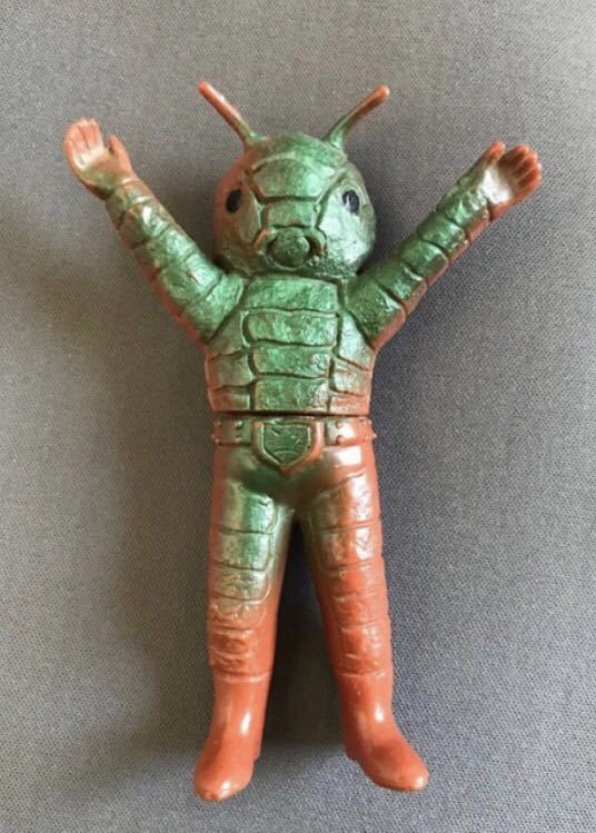 ザンゾロフ サンヨウチュウ 仮面ライダー怪人 ミニソフビ ポピー 当時