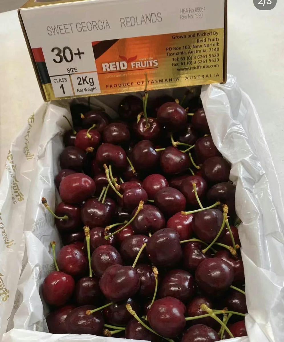 オーストラリアチェリー2kg無限号高級 - オーストラリアチェリー2kg