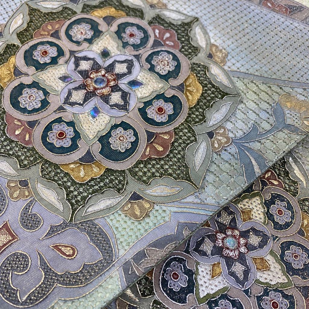 着物月花 玉椿 三大総刺繍 相良刺繍 汕頭刺繍 蘇州刺繍 螺鈿細工 金彩 