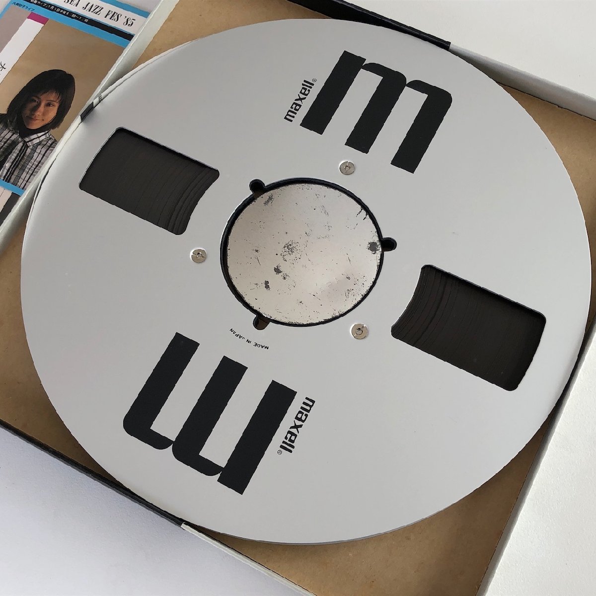 maxell マクセル オープンリールテープ MR-10【中古品4本 