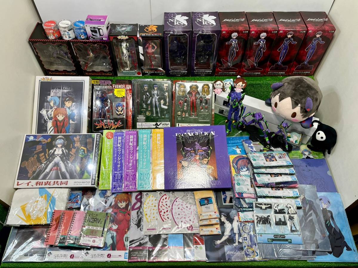 △15-16 エヴァンゲリオン フィギュア 雑貨 大量 まとめ 一番くじ 新