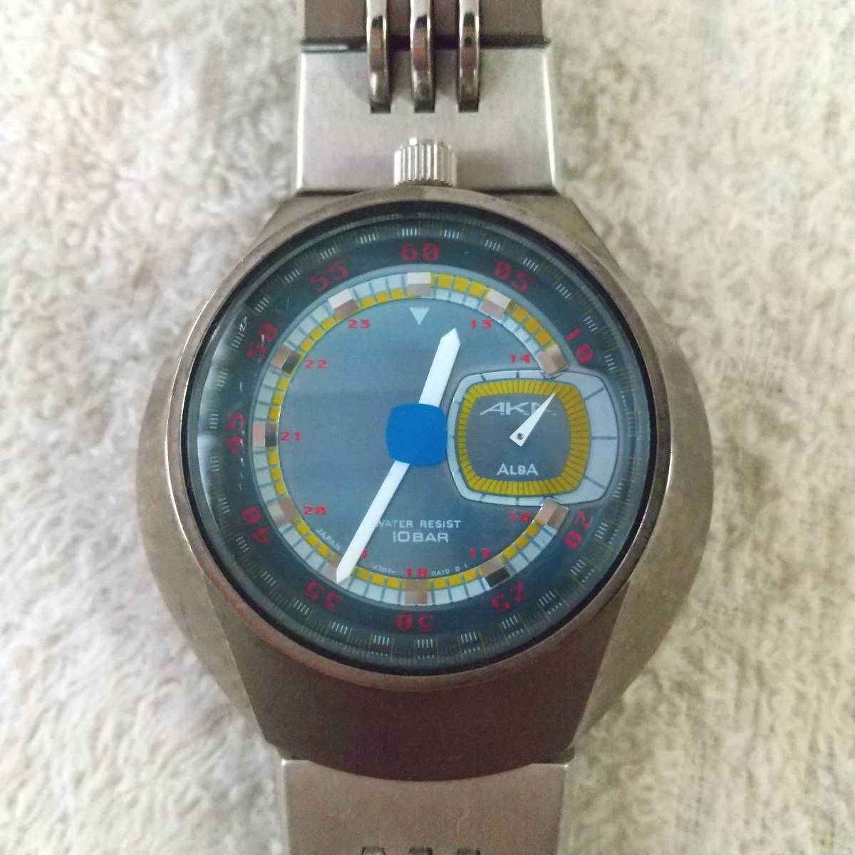 AKA ALBA セイコー アルバ SEIKO 腕時計 ツノクロノグラフ ツノ クロノ 