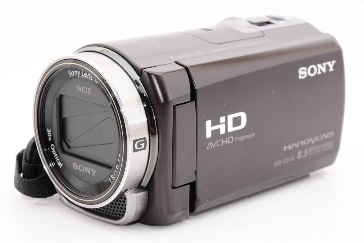 外観並級】SONY ソニー HDR-CX430V HANDYCAM デジタルビデオカメラ
