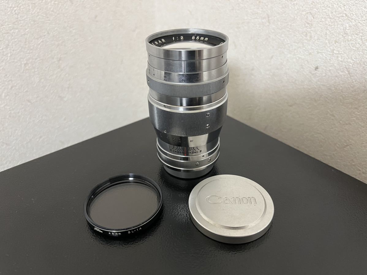 CANON SERENAR 85mm f2 キヤノン セレナー 銘玉 Leica ライカ L