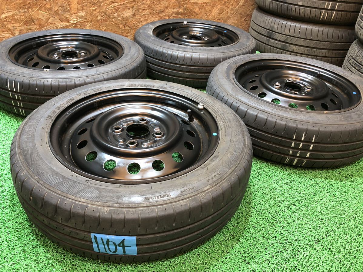 スズキ純正 14inch 4.5j × 155/65R14 PCD100 4穴 MRワゴン アルト