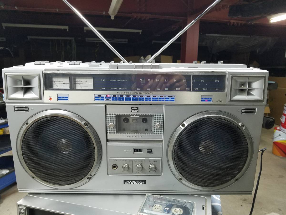 ビクター☆ステレオカセットレコーダー ☆RC-M70 ☆レトロ RC-M70