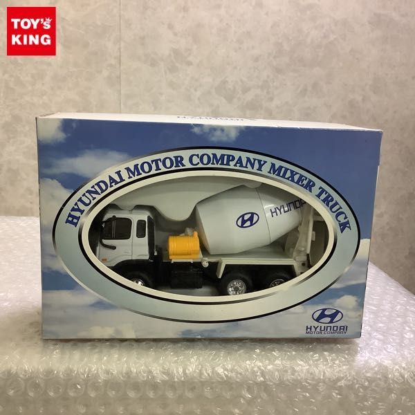 1円〜 HYUNDAI MOTOR COMPANY 1/48 ミキサートラック 韓国ミニカー