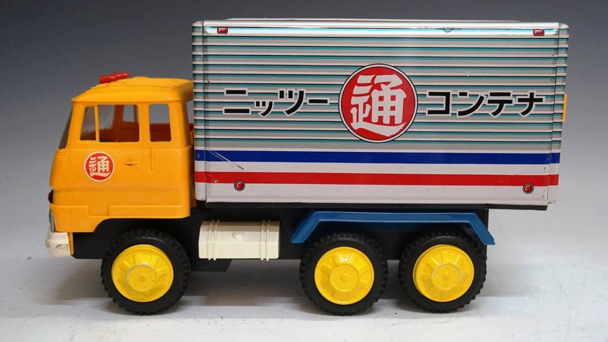 日通 ATC TOY 当時物！アサヒ玩具 いすゞ エルフ コンテナトラック