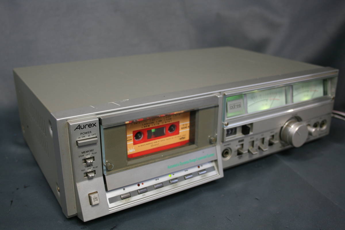 Aurex PC-X60AD カセットデッキ 本体（ジャンク） Yahoo